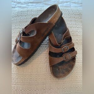 Birkenstock Classic Brown Slides